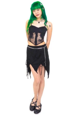 Black Fairy Apocalypse Skirt 39 Black Fairy Apocalypse Skirt -TUNNEL Vision Shop 000000nn 9372