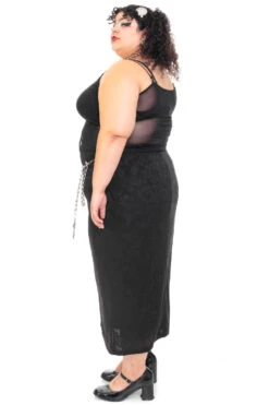 Siren Black High Slit Skirt 39 Siren Black High Slit Skirt -TUNNEL Vision Shop 000000nn 9485