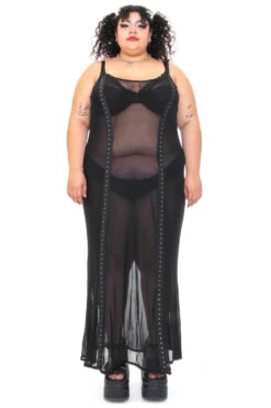 Black Amarantha Hook And Eye Maxi Dress 39 Black Amarantha Hook And Eye Maxi Dress -TUNNEL Vision Shop 000000nn 9494