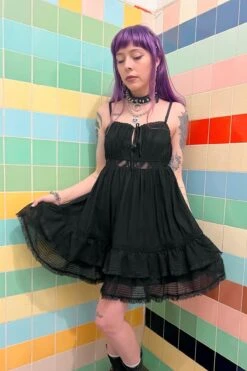 Baby Dolly Black Mini Dress 23 Baby Dolly Black Mini Dress -TUNNEL Vision Shop 04FAB9DE 1A4C 4858 9683 499AB6808AE1