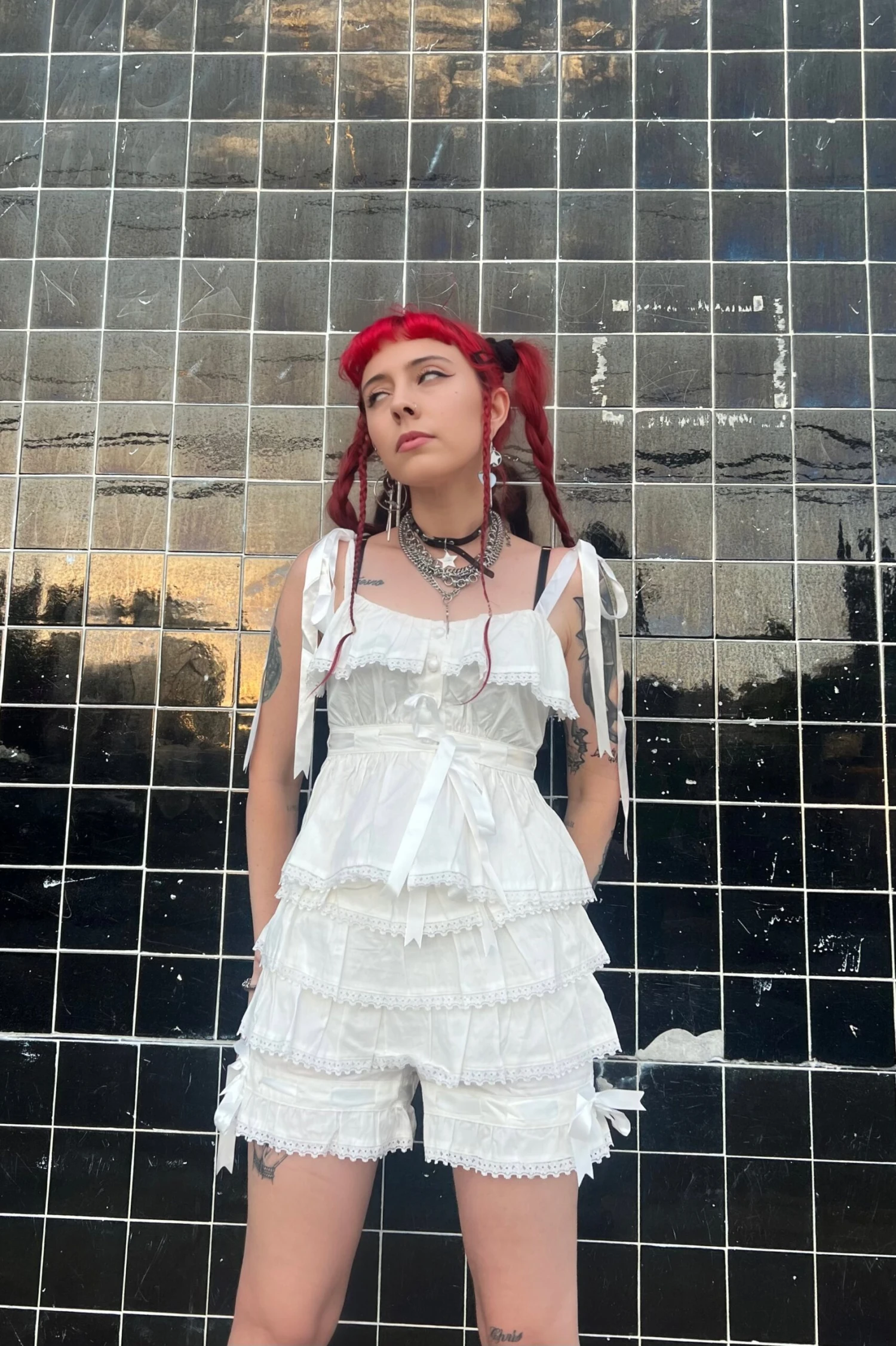 Fern White Bloomer Set 8 Fern White Bloomer Set - Image 8