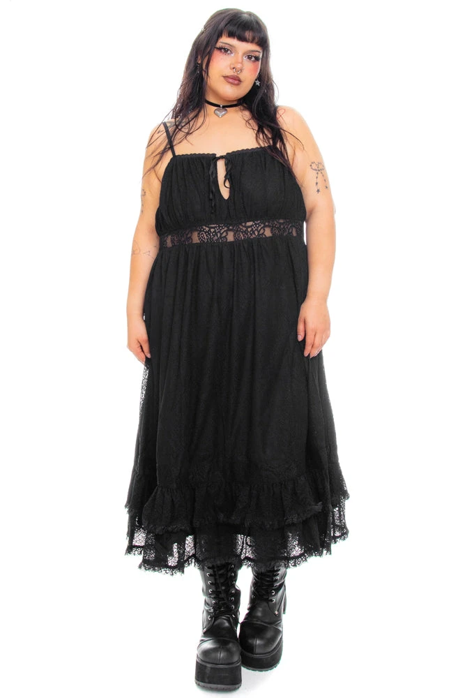 Maxi Dolly Black Dress 14 Maxi Dolly Black Dress - Image 14