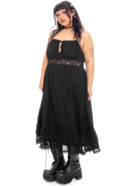 Maxi Dolly Black Dress 33 Maxi Dolly Black Dress -TUNNEL Vision Shop 256A0011