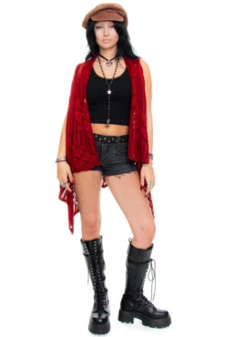 Vintage Y2K Open-Knit Woodland Creature Vest - One Size Fits Many 8 Vintage Y2K Open-Knit Woodland Creature Vest - One Size Fits Many -TUNNEL Vision Shop 256A0092 48c7f4ea 8841 426f a9e2 92c17ff253bd