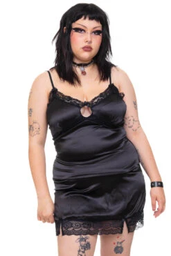 Josie Black Mini Slip Dress -TUNNEL Vision Shop 256A0112 5f9c5e22 1670 464e 81d7 a03391d73ecb