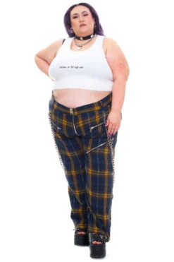 Plaid Poly Chain Bondage Pants 34 Plaid Poly Chain Bondage Pants -TUNNEL Vision Shop 256A0122 97e25a8e 3f48 4803 9839 764c890635a2