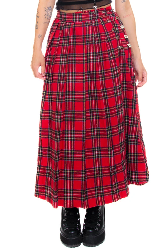 Muzzle Plaid Maxi Kilt 14 Muzzle Plaid Maxi Kilt - Image 14