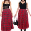 Muzzle Plaid Maxi Kilt