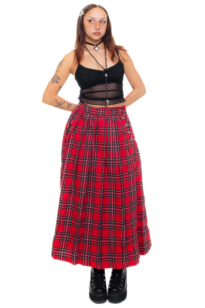 Muzzle Plaid Maxi Kilt 9 Muzzle Plaid Maxi Kilt - Image 9