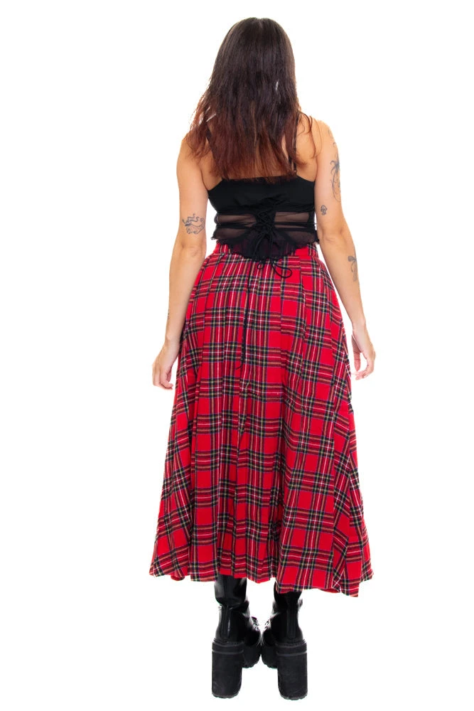 Muzzle Plaid Maxi Kilt 12 Muzzle Plaid Maxi Kilt - Image 12