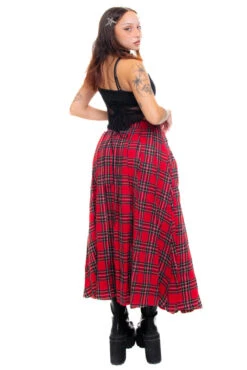 Muzzle Plaid Maxi Kilt 31 Muzzle Plaid Maxi Kilt -TUNNEL Vision Shop 256A0250