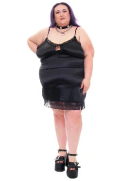 Josie Black Mini Slip Dress -TUNNEL Vision Shop 256A0251 be538268 9ce8 49ce bb1d a898227eef8b