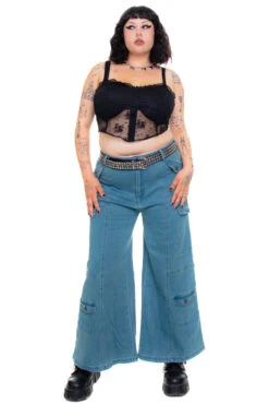 Reggie Blue Denim Cargo Baggies 25 Reggie Blue Denim Cargo Baggies -TUNNEL Vision Shop 256A0270 72c5b7a5 bc7b 43cb a5d7 852c1238657f