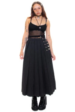 Muzzle Pinstripe Maxi Kilt 10 Muzzle Pinstripe Maxi Kilt -TUNNEL Vision Shop 256A0275