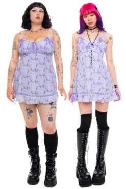 Babydoll Lavender Micro Slip Dress