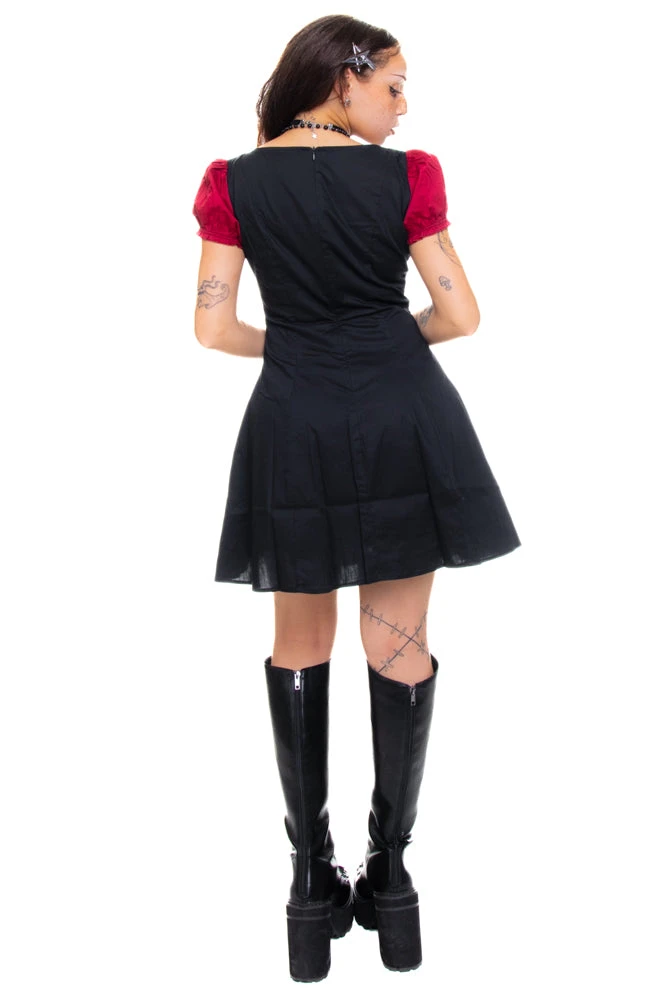Alicia Underbust Black & Red Dress 11 Alicia Underbust Black & Red Dress - Image 11