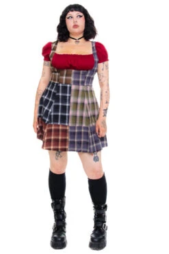 Alicia Underbust Patchwork Dress 18 Alicia Underbust Patchwork Dress -TUNNEL Vision Shop 256A0374