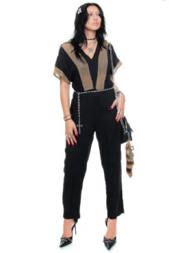 Vintage 90's Rayon Jumpsuit - M 9 Vintage 90's Rayon Jumpsuit - M -TUNNEL Vision Shop 256A0395