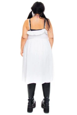 Vintage Y2K Cotton Eyelet Angel Dress - XL -TUNNEL Vision Shop 256A0504