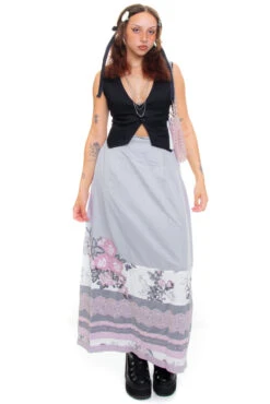 Vintage 80's Simply Sweet Beaded Maxi Skirt - XS/S/M -TUNNEL Vision Shop 256A0622