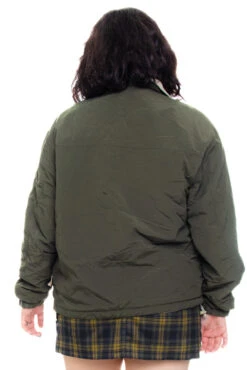 Vintage Y2K Olive Lined Jacket - XL/2X -TUNNEL Vision Shop 256A0658
