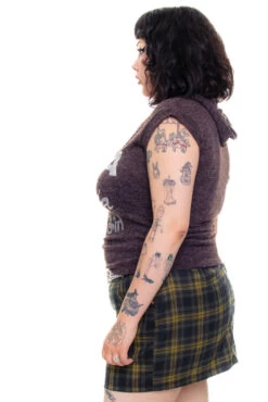 Vintage Y2K Cali Super Girl Hooded Shirt - L/XL -TUNNEL Vision Shop 256A0671