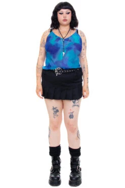 Vintage 90's Blue Retro Lava Tank - L/XL -TUNNEL Vision Shop 256A0744