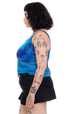 Vintage 90's Blue Retro Lava Tank - L/XL -TUNNEL Vision Shop 256A0747 89c15793 92c1 4bcc b104 341418d33160