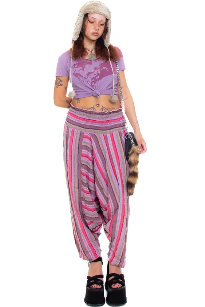 Vintage 90's Striped Hippie Pants - XS/S/M 3 Vintage 90's Striped Hippie Pants - XS/S/M - Image 3