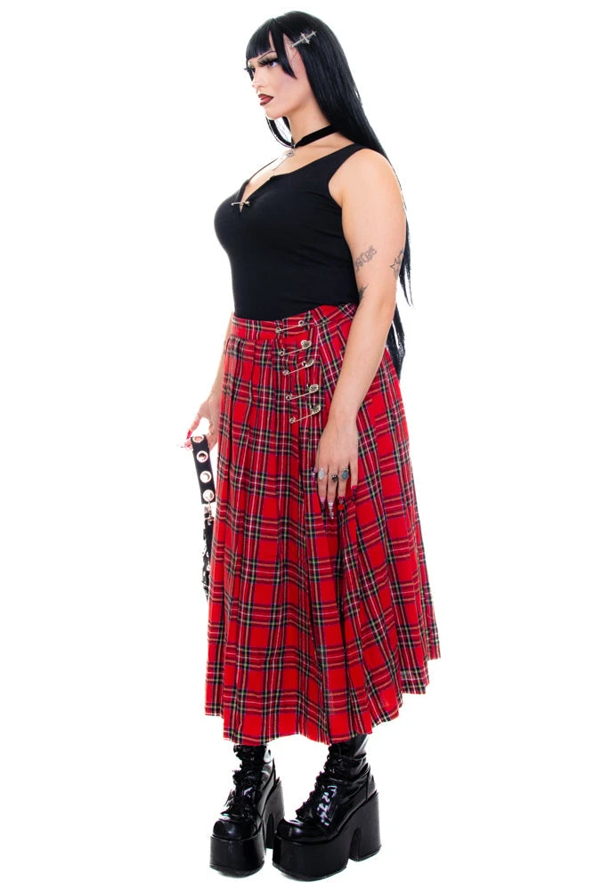 Muzzle Plaid Maxi Kilt 17 Muzzle Plaid Maxi Kilt - Image 17