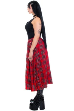 Muzzle Plaid Maxi Kilt 36 Muzzle Plaid Maxi Kilt -TUNNEL Vision Shop 256A0793
