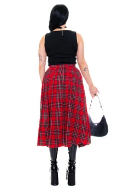 Muzzle Plaid Maxi Kilt 37 Muzzle Plaid Maxi Kilt -TUNNEL Vision Shop 256A0794