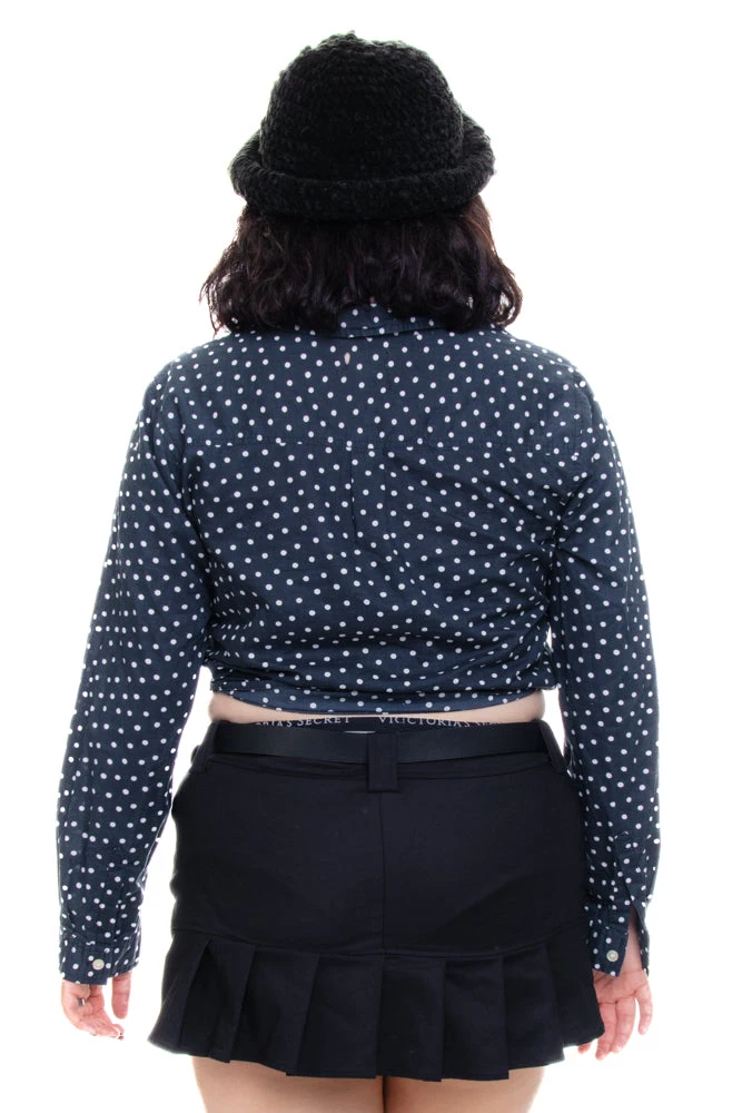 Vintage 90's Polka Dot Button-Up Shirt - L/XL 5 Vintage 90's Polka Dot Button-Up Shirt - L/XL - Image 5