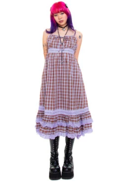 Maxi Dolly Plaid Dress -TUNNEL Vision Shop 256A0802 a8b408ef 4094 4939 bd9b 9ad51d004e2b
