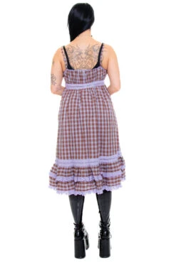 Maxi Dolly Plaid Dress -TUNNEL Vision Shop 256A0837