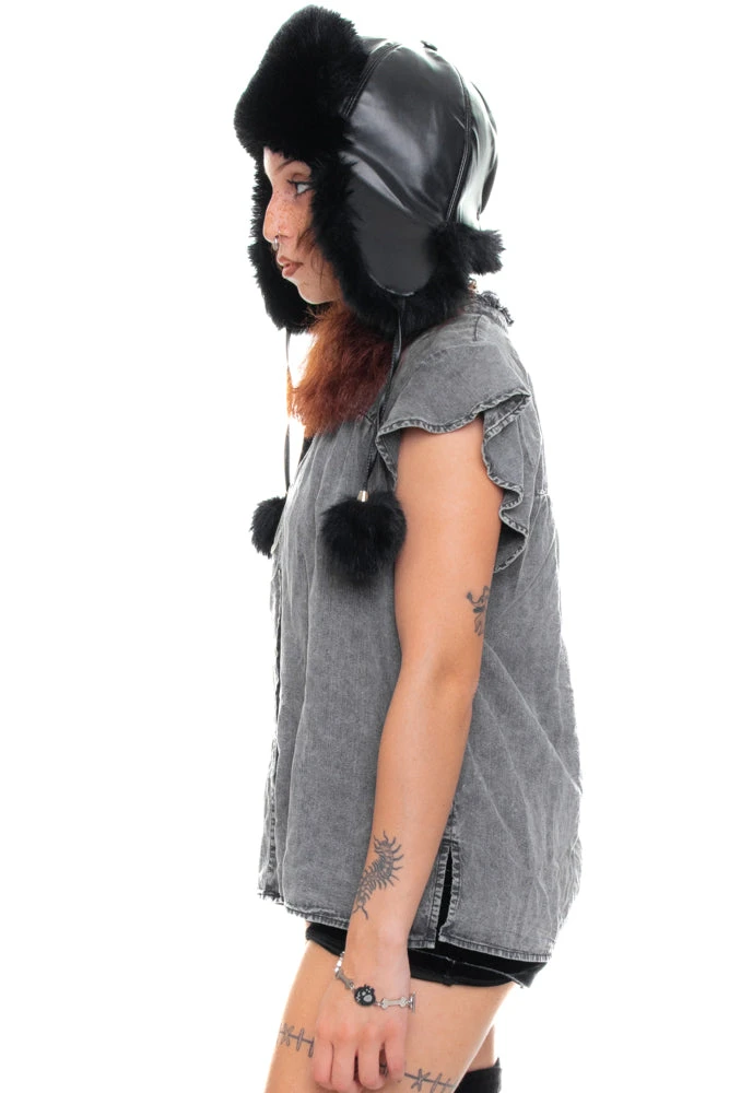 Vintage Y2K Stone Wash Peasant Blouse - S/M/L 4 Vintage Y2K Stone Wash Peasant Blouse - S/M/L - Image 4