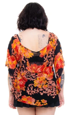 Vintage 90's Floral Handkerchief Flutter Top - 2X/3X 6 Vintage 90's Floral Handkerchief Flutter Top - 2X/3X -TUNNEL Vision Shop 256A0869 33760b33 2c9d 4409 88fc 9a95bee37254