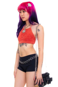 Vintage Y2K Halter Top - XS -TUNNEL Vision Shop 256A1115 60572f6e 08bf 44c1 8e58 38f00941cc67