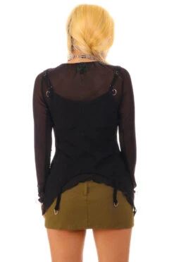 Gish Black Convertible 3-in-1 Layered Top -TUNNEL Vision Shop 256A1249 9e3cdd16 7b7a 4836 86bc 5576964c9257