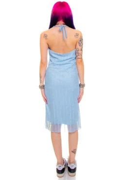 Vintage 90's Baby Blue Midi Dress - XS/S -TUNNEL Vision Shop 256A1322