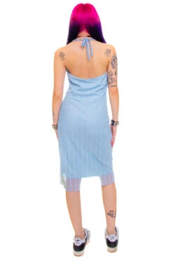 Vintage 90's Baby Blue Midi Dress - XS/S -TUNNEL Vision Shop 256A1323