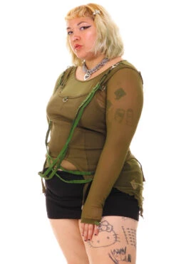 Gish Olive Convertible 3-in-1 Layered Top -TUNNEL Vision Shop 256A1419 658d2d8f df00 465a 8ce9 a06179993ce4