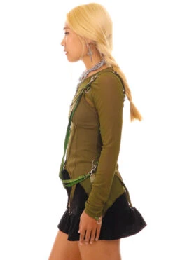 Gish Olive Convertible 3-in-1 Layered Top -TUNNEL Vision Shop 256A1529 c4d4ca7b dd95 43e8 9a83 36f77ed347f9