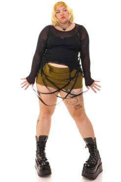 Gish Black Convertible 3-in-1 Layered Top -TUNNEL Vision Shop 256A1624 17e68d65 a6a6 4996 9aea fe0acec6c497