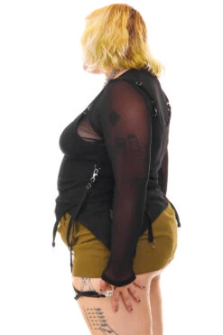 Gish Black Convertible 3-in-1 Layered Top -TUNNEL Vision Shop 256A1627 042efddb 0a69 4575 804e afea24d86d48