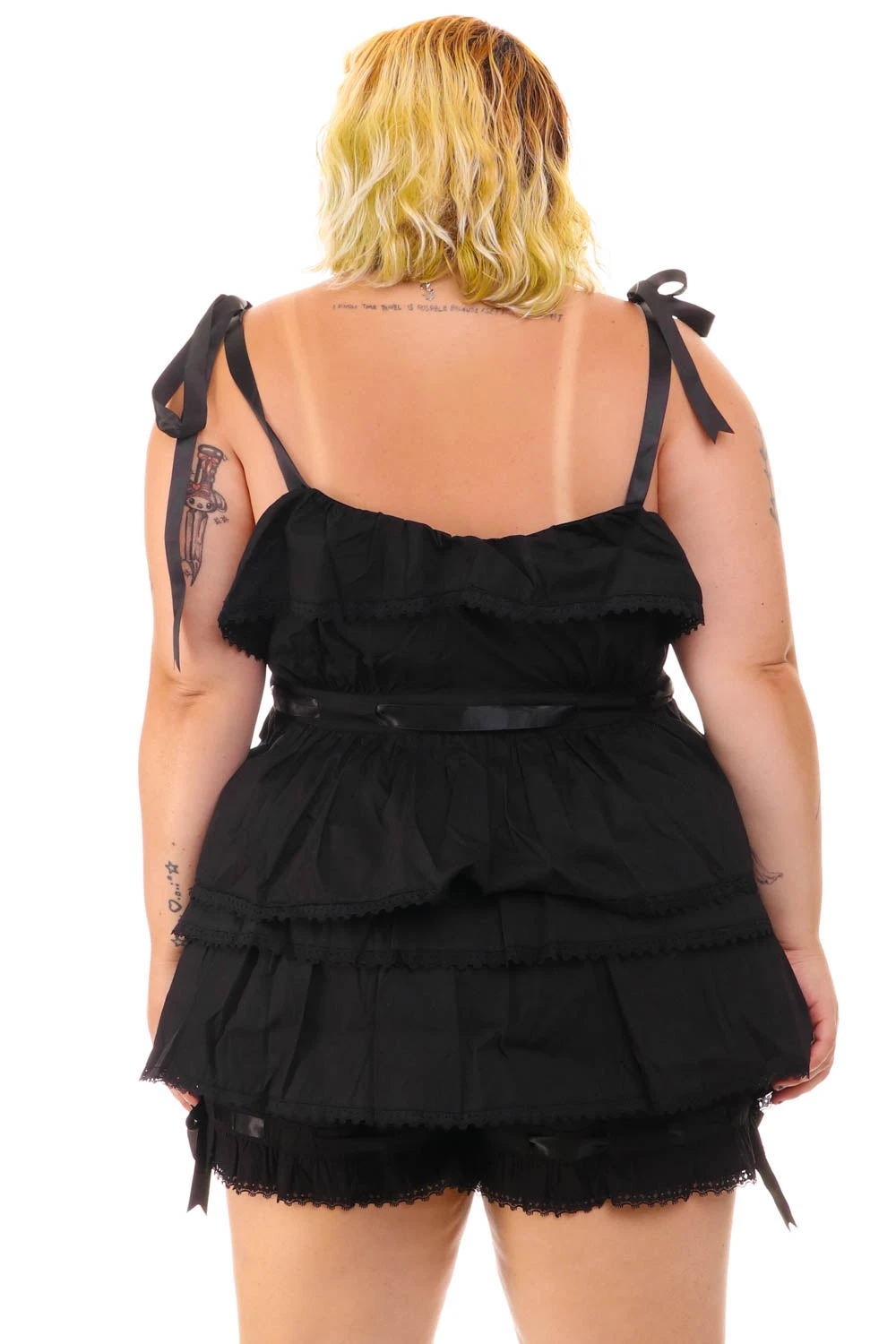 Fern Black Bloomer Shorts 20 Fern Black Bloomer Shorts - Image 20