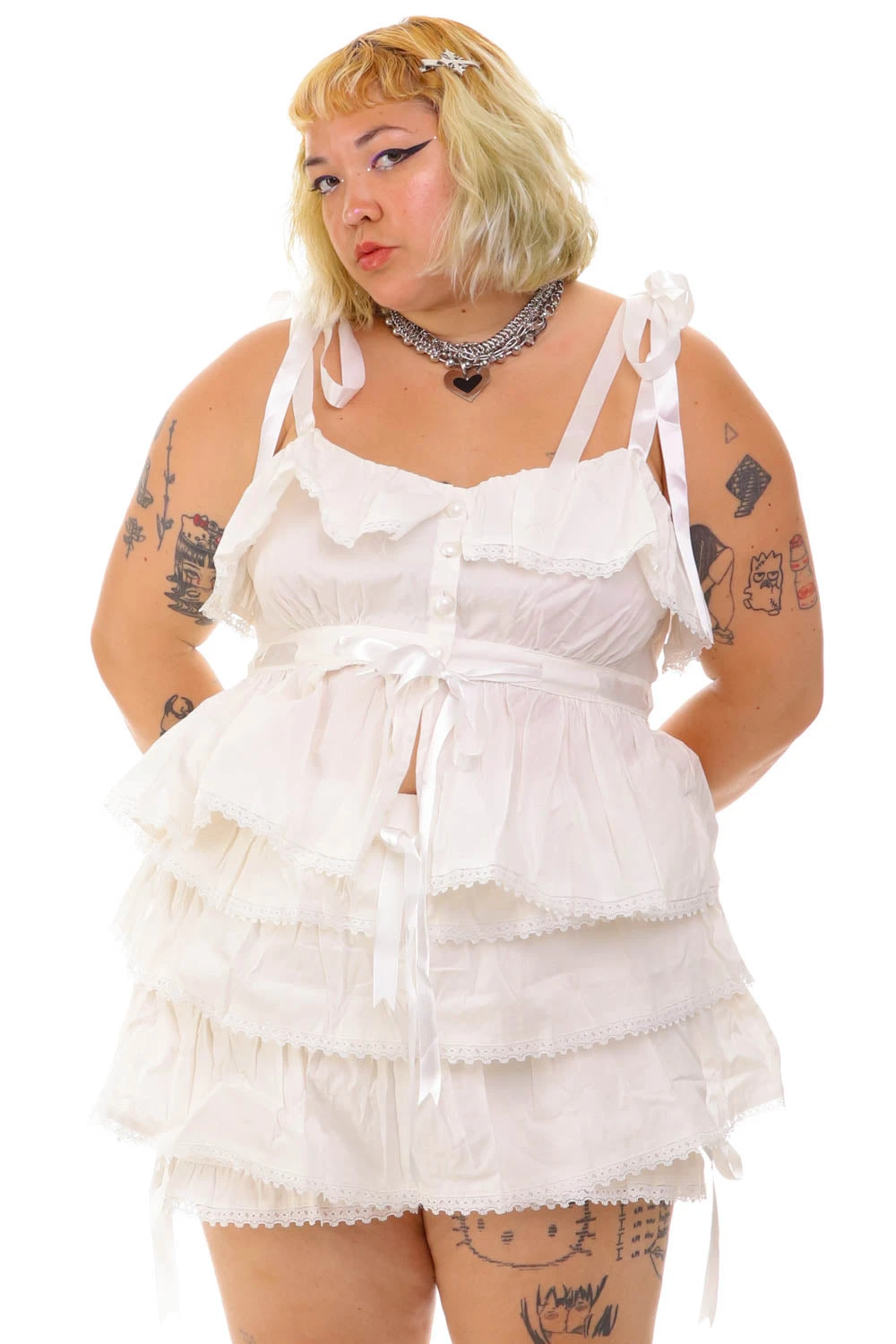 Fern White Bloomer Set 14 Fern White Bloomer Set - Image 14