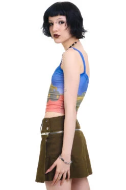 Max Olive Utility Mini Skirt -TUNNEL Vision Shop 256A1887 f1077684 c380 4b30 93cf f72f9787c92c