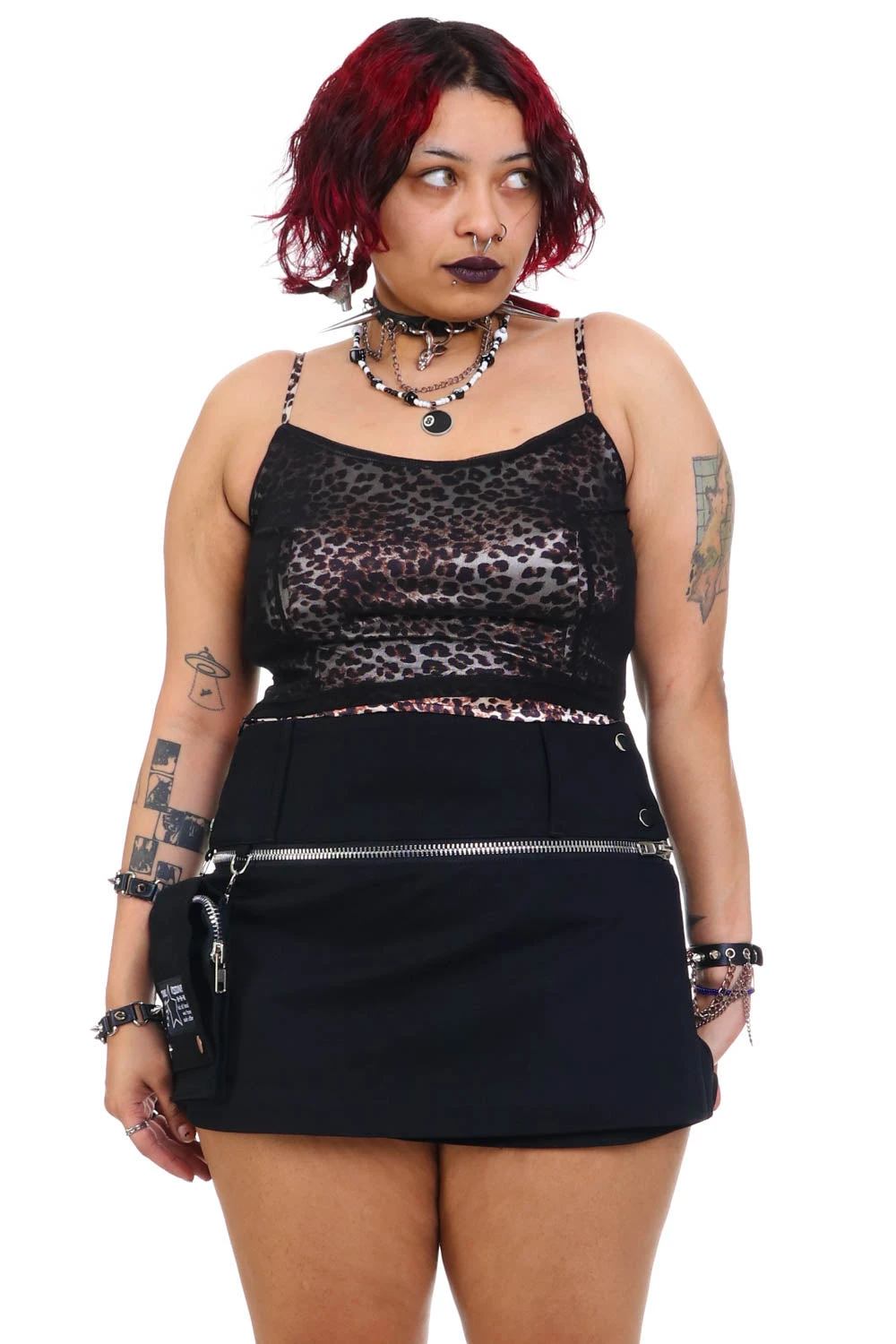 Max Black Utility Mini Skirt 17 Max Black Utility Mini Skirt - Image 17