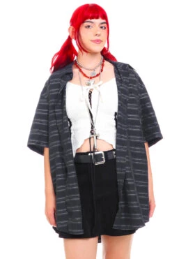 Vintage Classics - Short-Sleeve Patterned Button-Up Shirt -TUNNEL Vision Shop 256A2363 e915d56a 3f90 4691 876d 5fc91d91e573